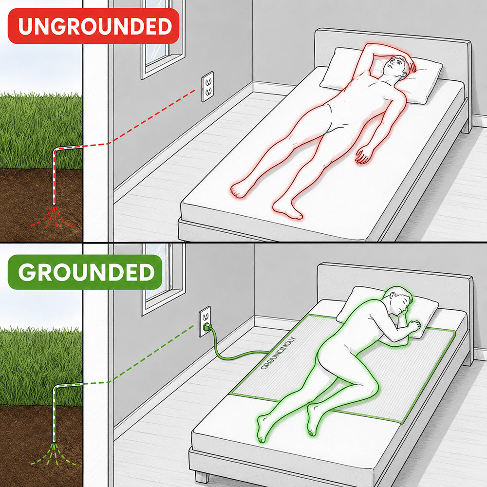 Groundingly™ Bedsheet